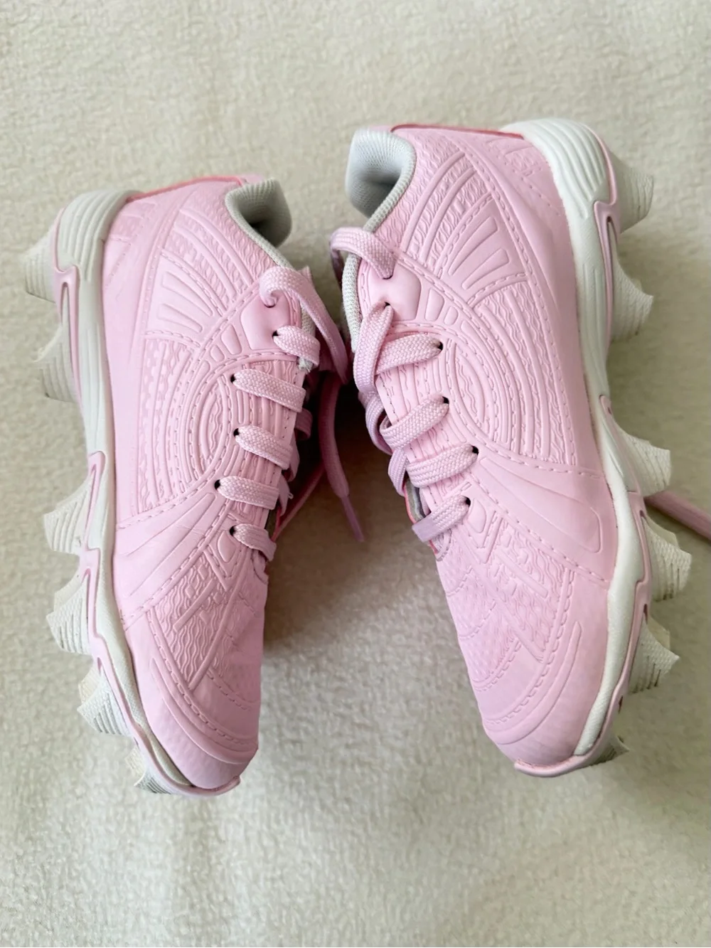 Under Armour Pink Youth Kids Softball Baseball Cleats Size 12K